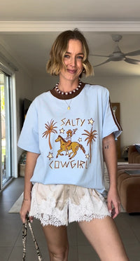Salty Cowgirl Tee