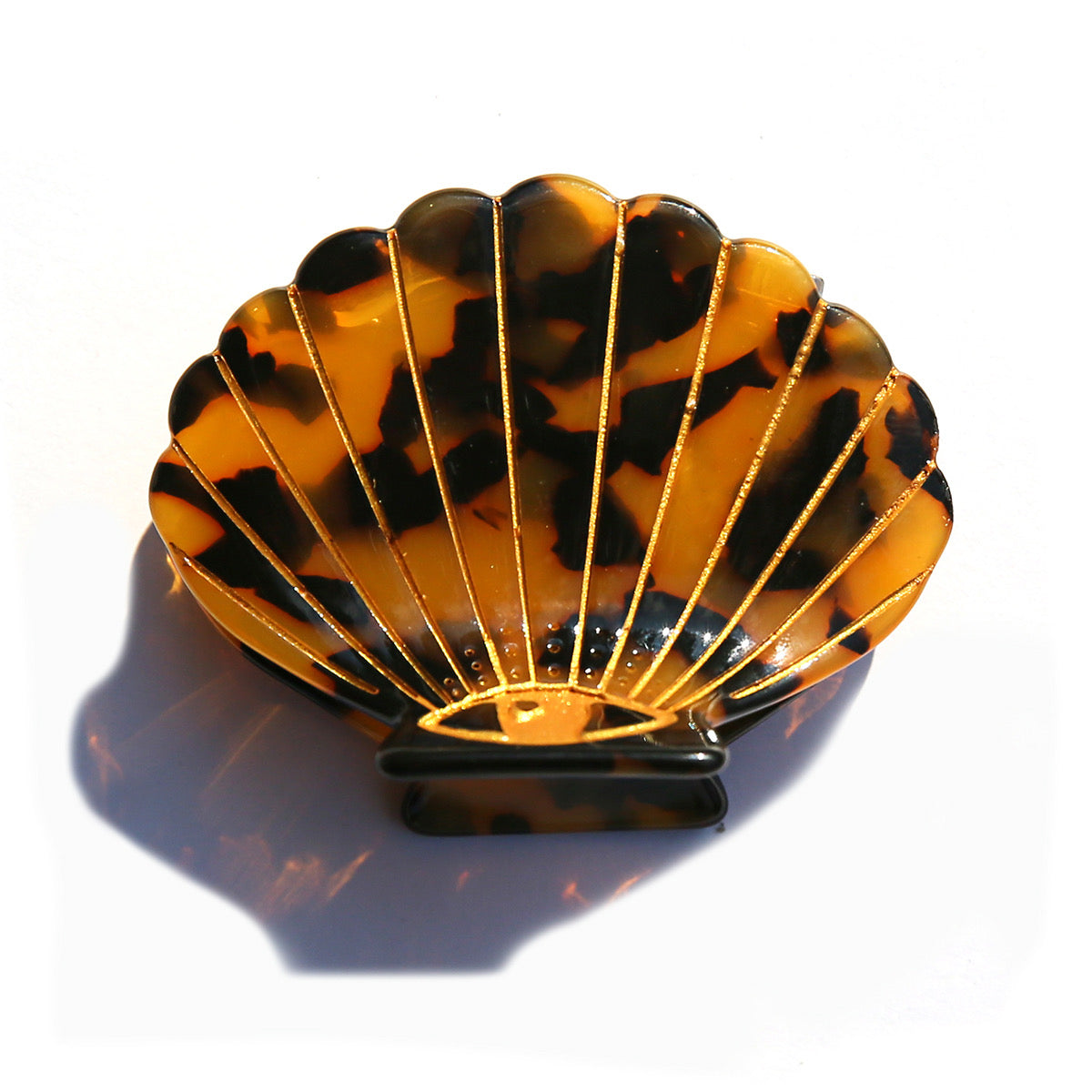 Hair Clip Claw Small Shell Tortoise