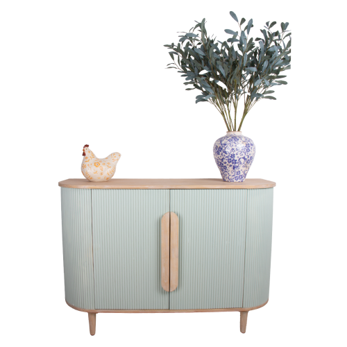 Buffet Small Laura - Milky Green