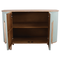 Buffet Small Laura - Milky Green