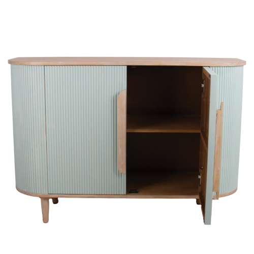 Buffet Small Laura - Milky Green