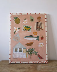Gabrielle Diamantis Land and Sea No3 Print A2