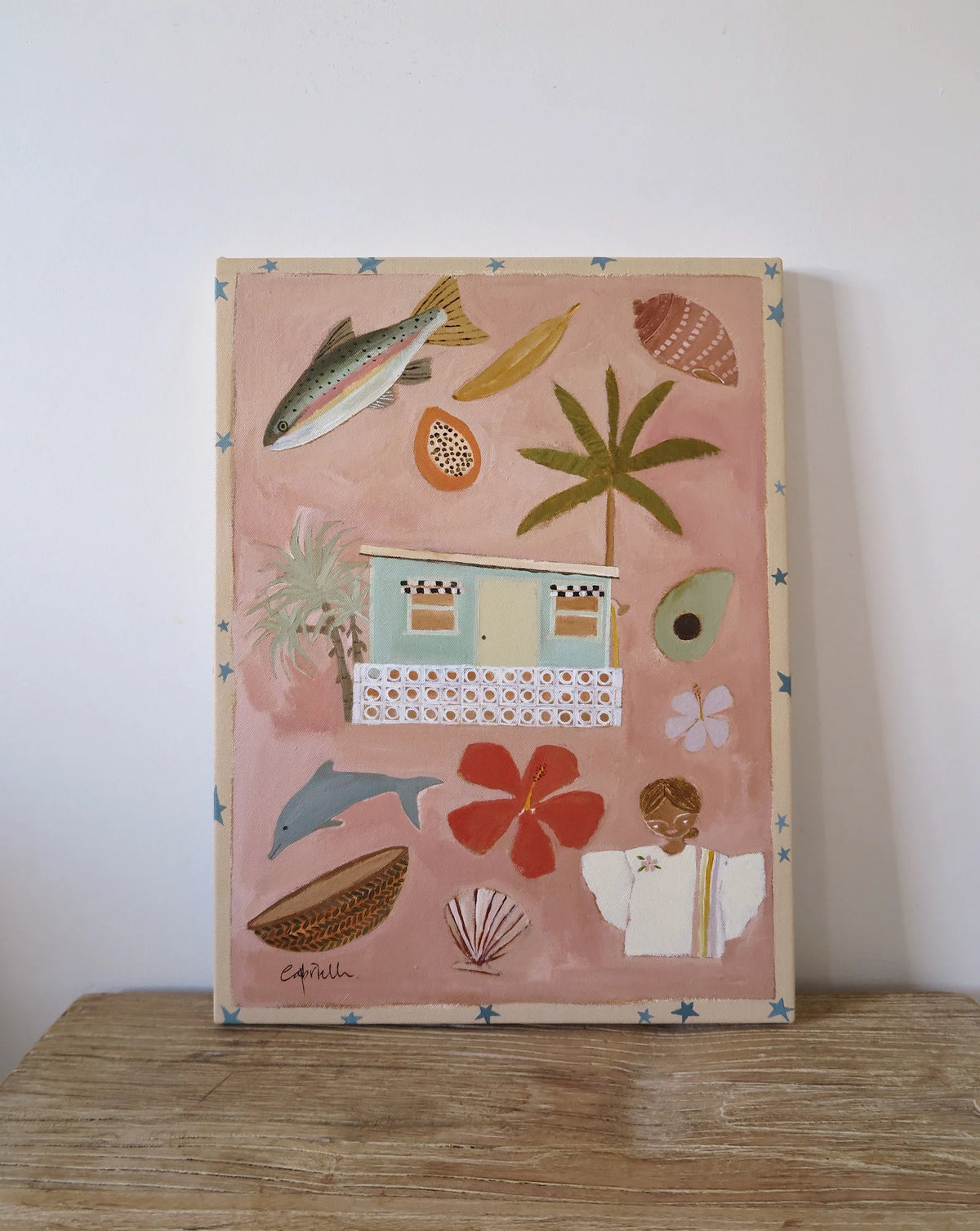Gabrielle Diamantis Land and Sea No4 Print A2