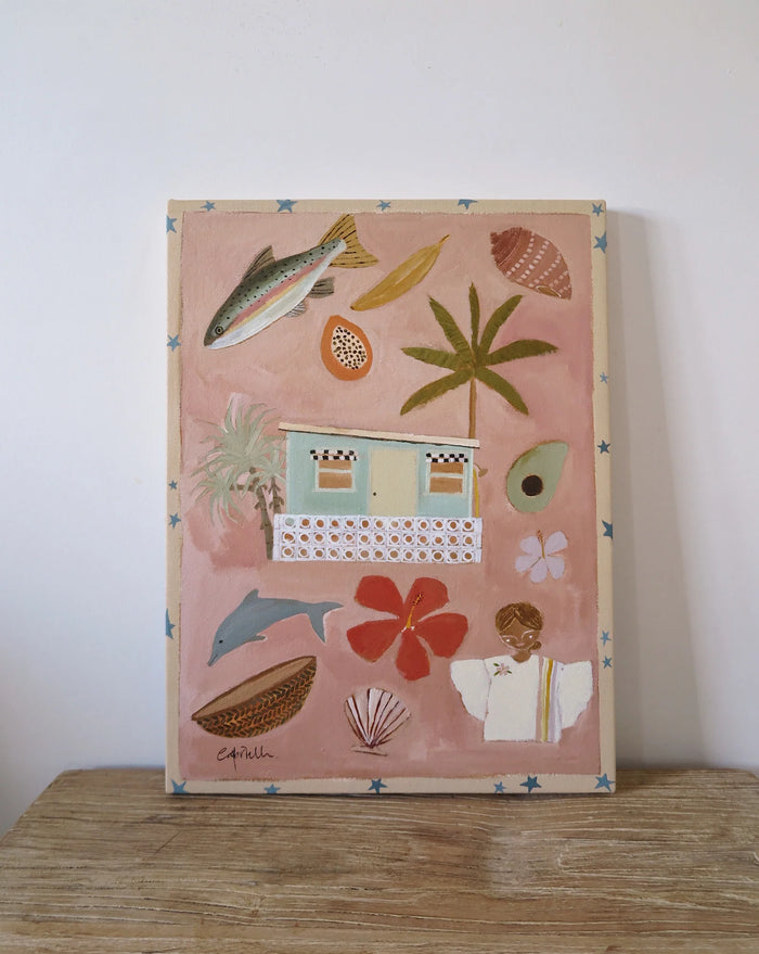 Gabrielle Diamantis Land and Sea No4 Print A4