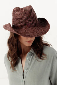 Fedora Cowboy - Brown