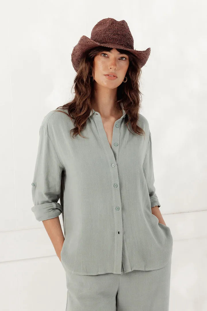 Fedora Cowboy - Brown