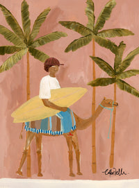 Gabrielle Diamantis Surf Safari Print A3