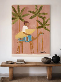 Gabrielle Diamantis Surf Safari Print A3