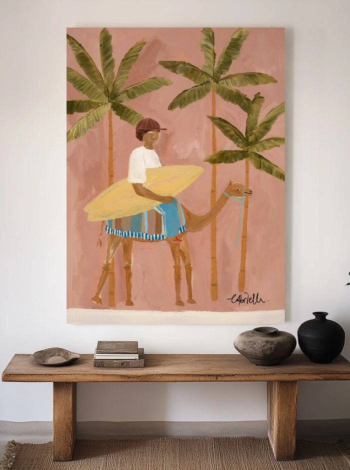 Gabrielle Diamantis Surf Safari Print A2