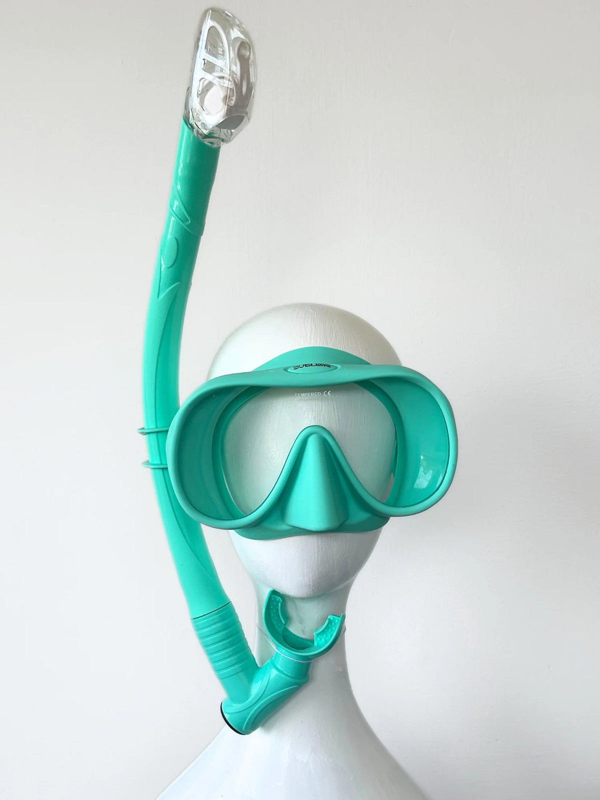 Delux Sublime Snorkel Set - Aqua