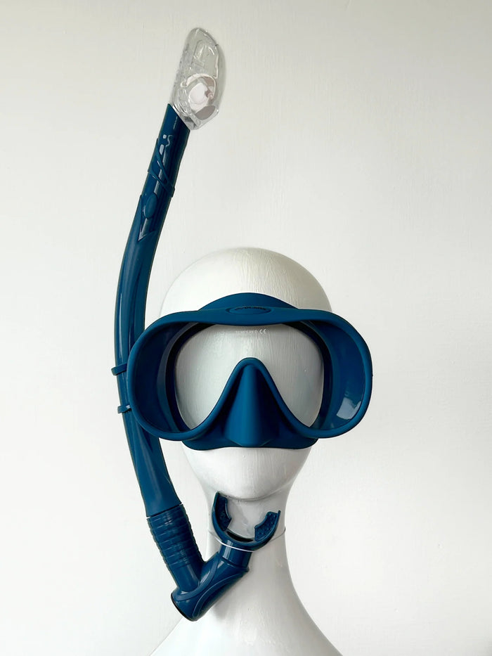 Delux Sublime Snorkel Set - Basalt