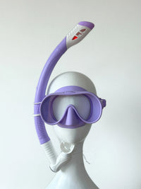 Kids Delux Sublime Snorkel Set - Lavender