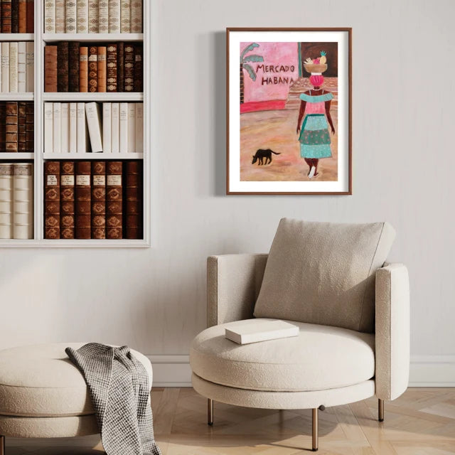Sue Fantini Market Day Print A2