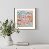 Sue Fantini Lost In Casablanca Print 30x30cm