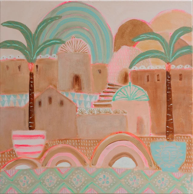 Sue Fantini Lost In Casablanca Print 30x30cm