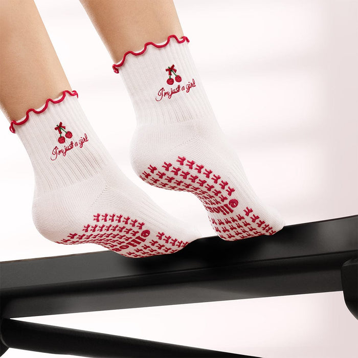 Pilates Grip Socks - I’m Just A Girl