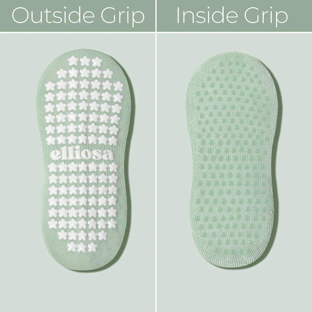Pilates Grip Socks - Good Vibes Only