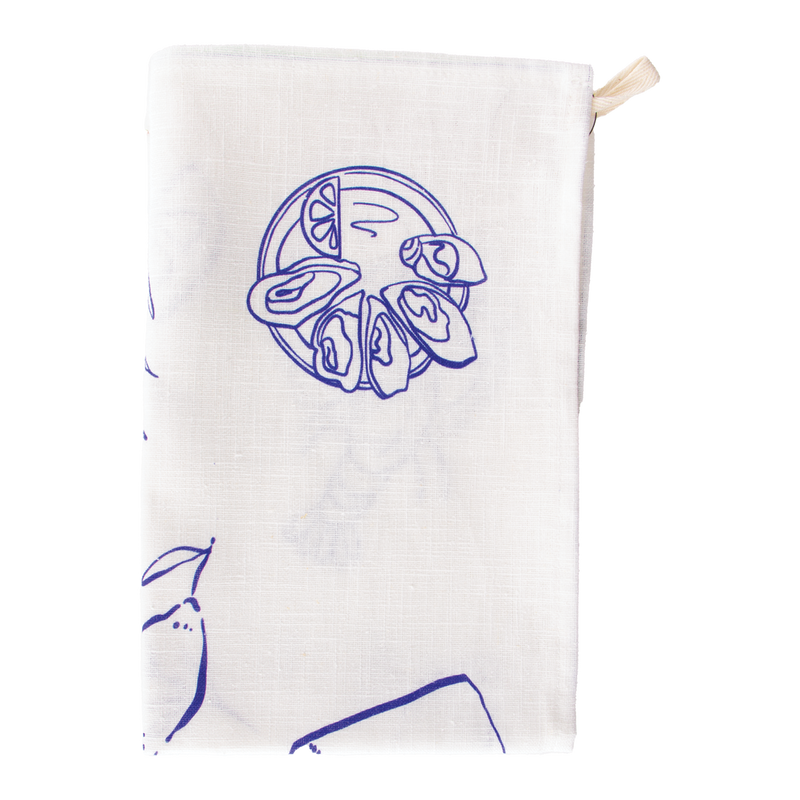 Amalfi Linen Cotton Tea Towel