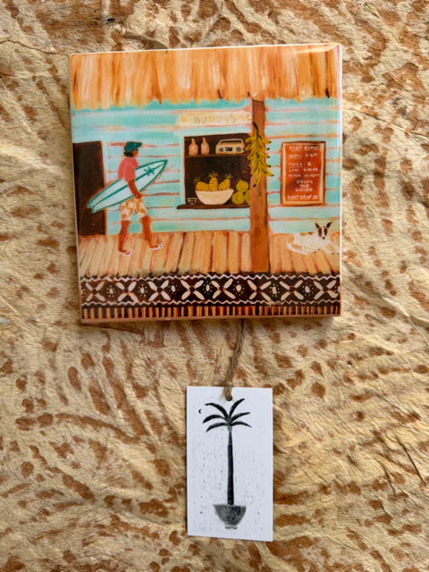 Sue Fantini Tile - Buddy’s Surf Check
