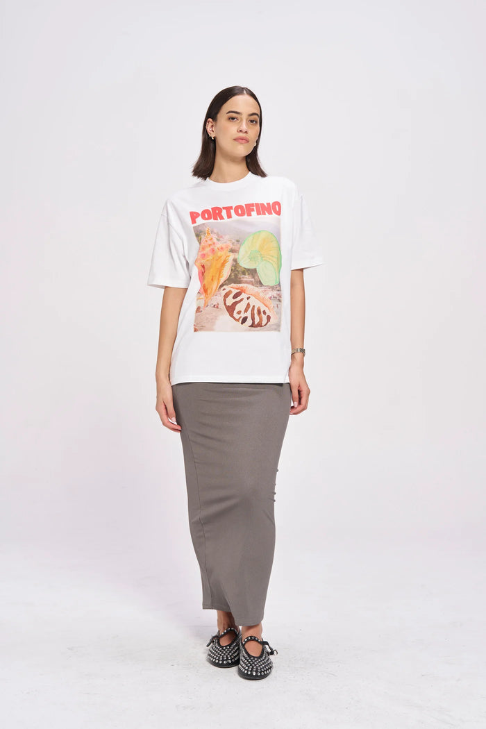 PORTOFINO Oversized Shirt White