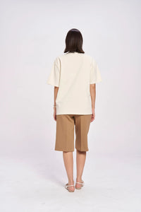 TSUNAMI MAIDEN Oversized Shirt Ivory