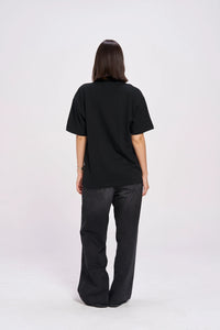 TREASURES Oversized Shirt Black