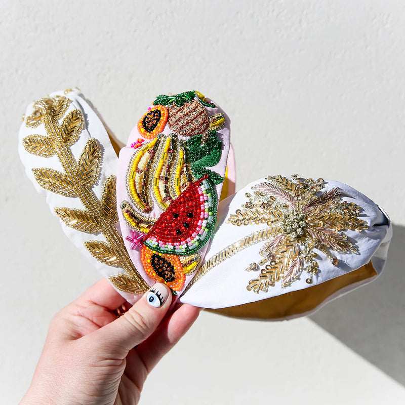 Beaded Headband Palms