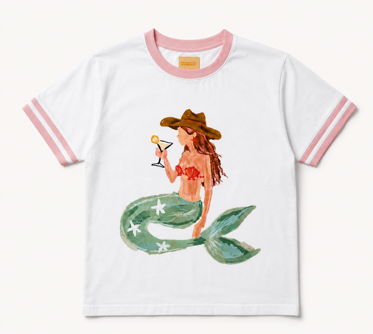 Mermaid Tee White