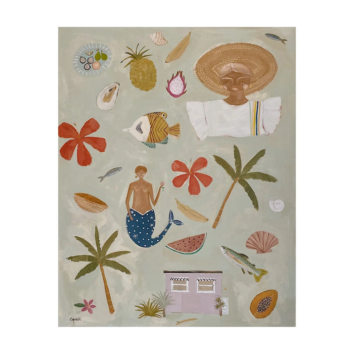 Gabrielle Diamantis Golden Days Print A3