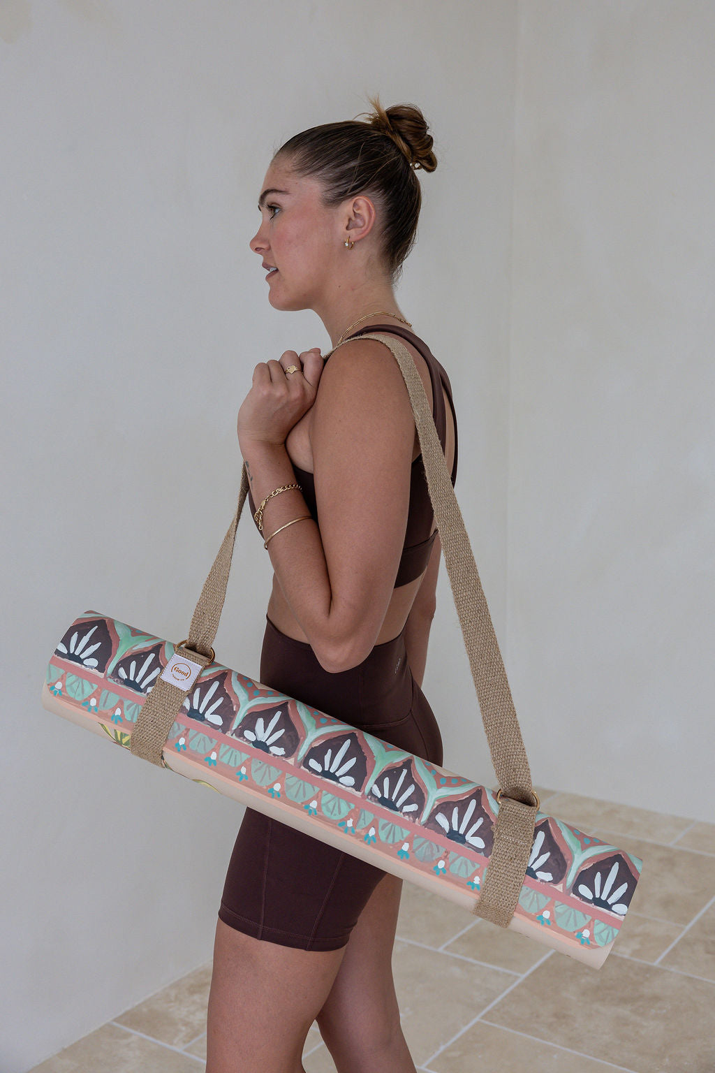 Premium Yoga Mat & Carry Strap Sea Song Mermaid