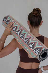 Premium Yoga Mat & Carry Strap Sea Song Mermaid