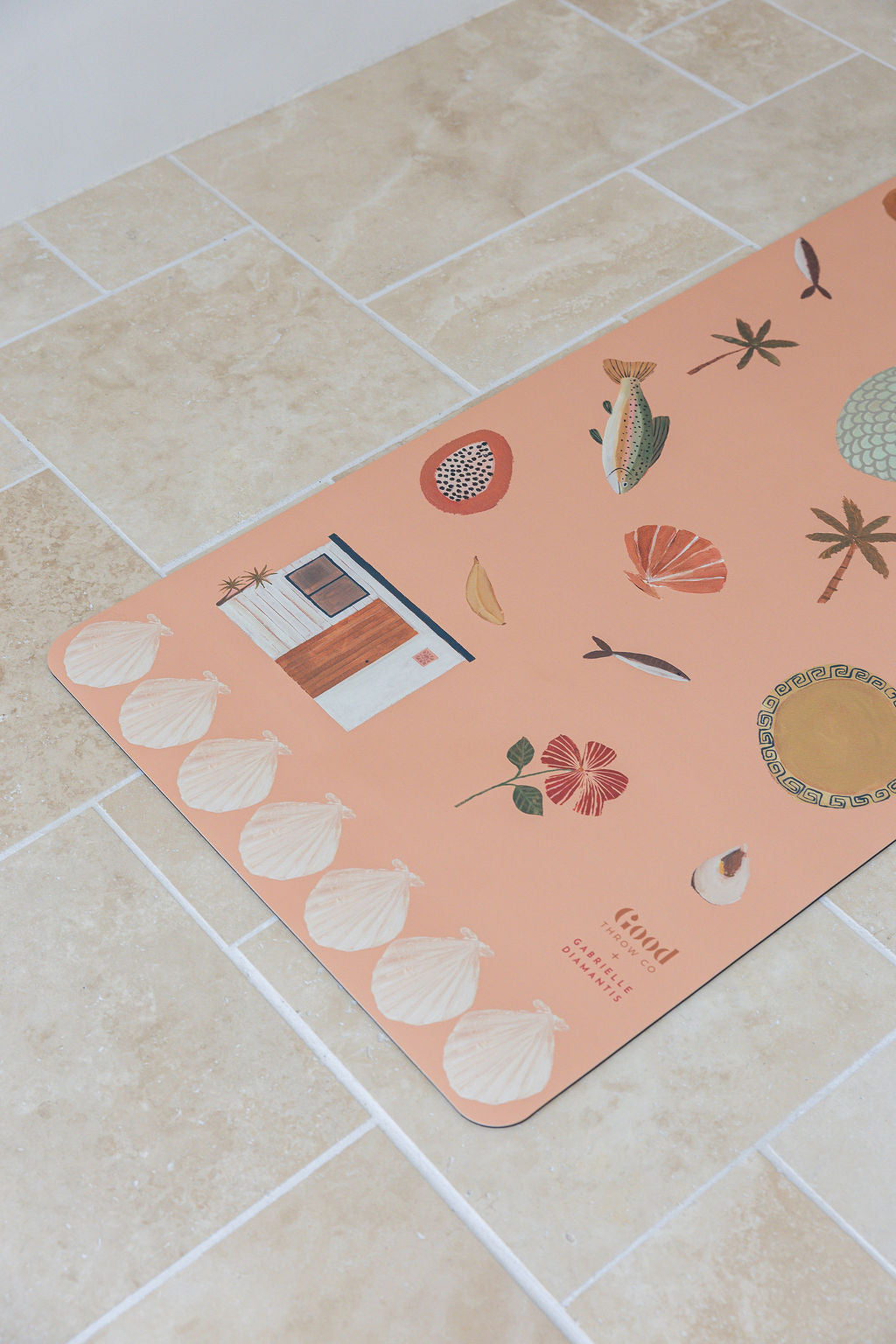 Premium Yoga Mat & Carry Strap Abundance
