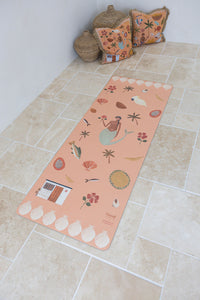 Premium Yoga Mat & Carry Strap Abundance