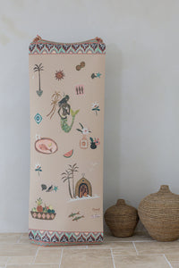Premium Yoga Mat & Carry Strap Sea Song Mermaid