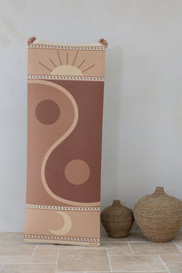 Premium Yoga Mat & Carry Strap Yin Yang Flow