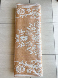 Recycled Outdoor Mat 24 Vintage Lace ~ Large 2.8 x 2.8