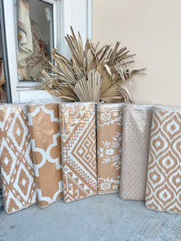 Recycled Outdoor Mat 24 Vintage Lace ~ Large 2.8 x 2.8