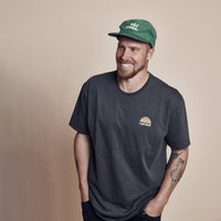 Rad Dad Organic Cotton Tee - Washed Black