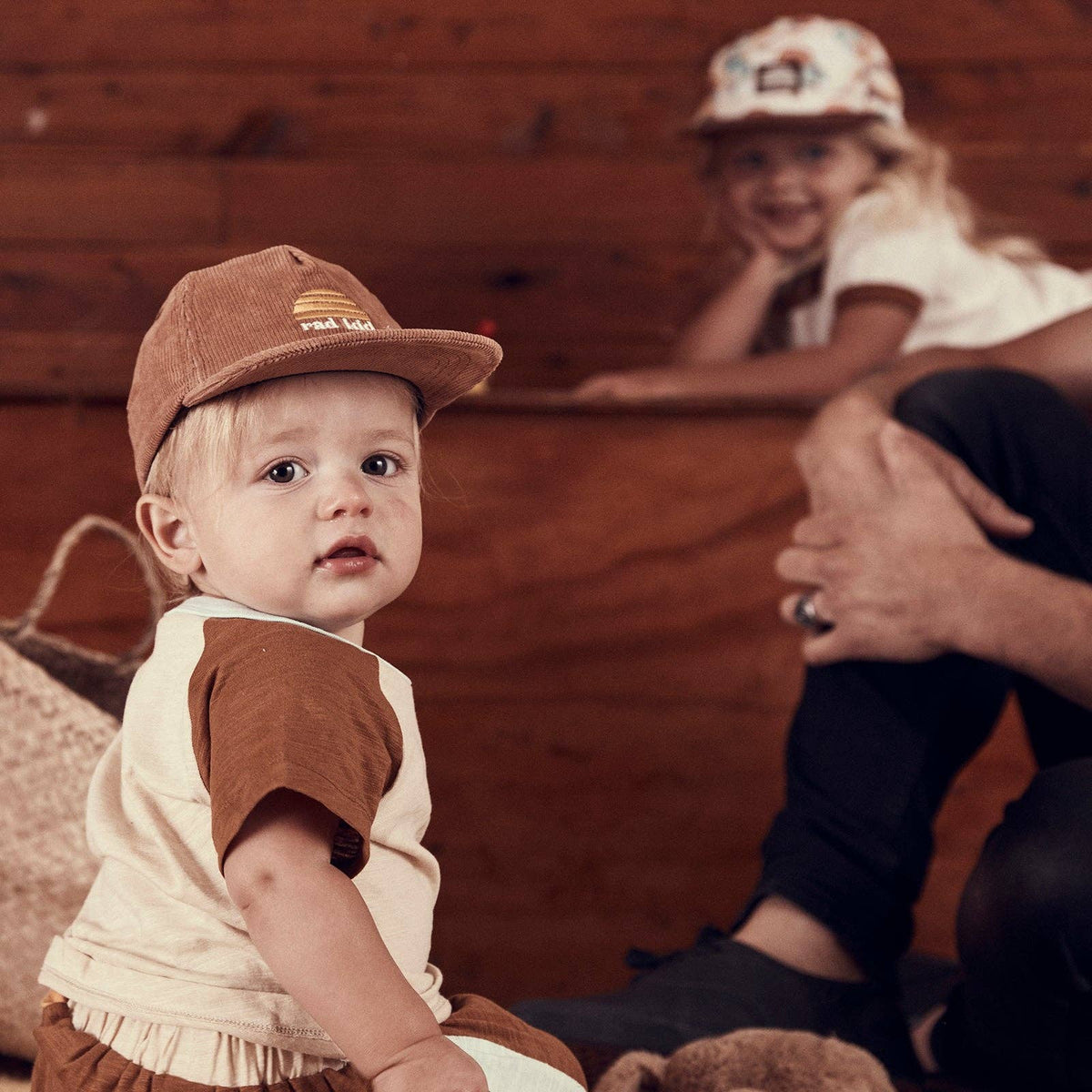 Rad Kid Cord Cap - Tan: KIDS