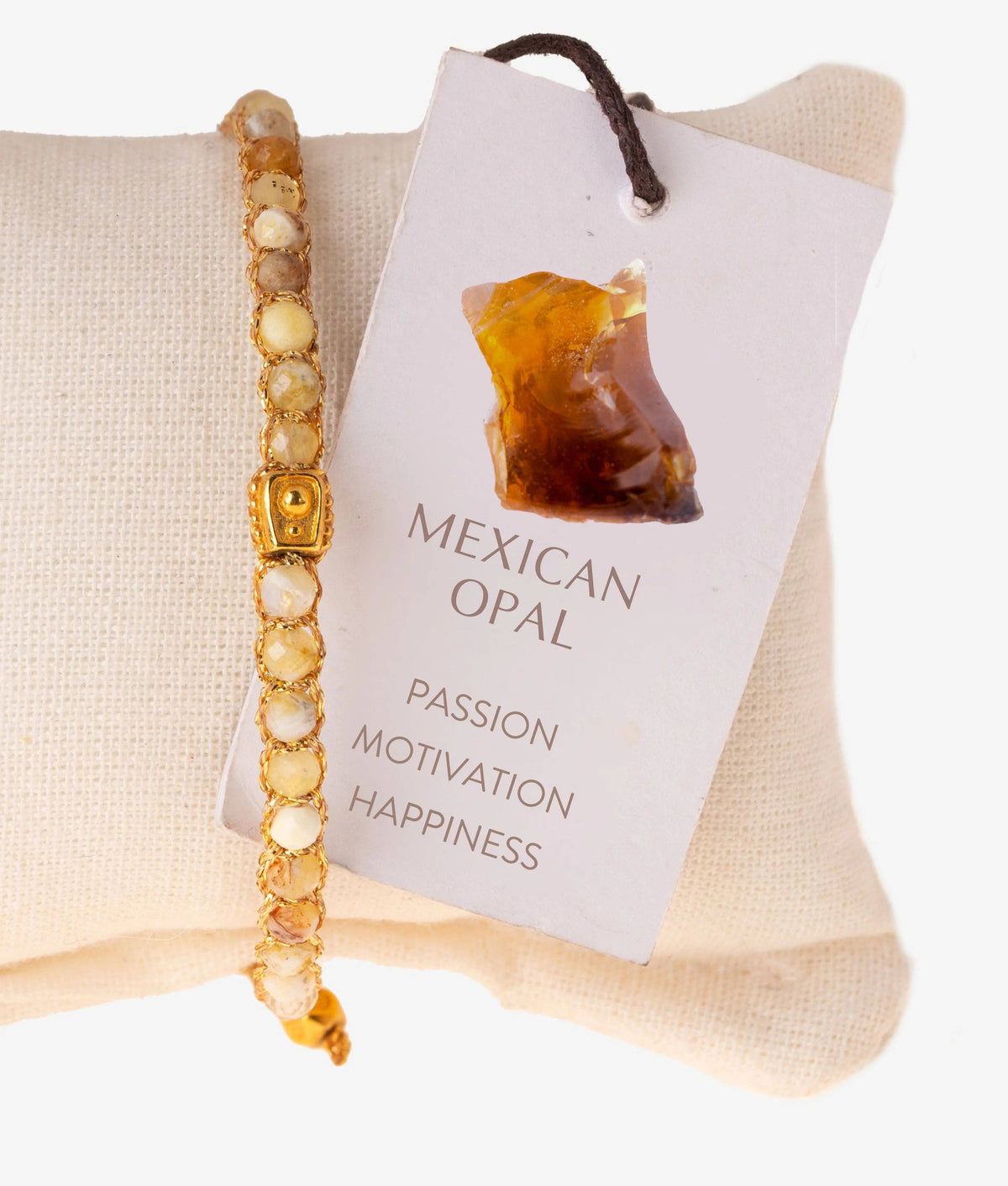 Mexican Opal Crystal Bracelet | Gold: 18K Gold