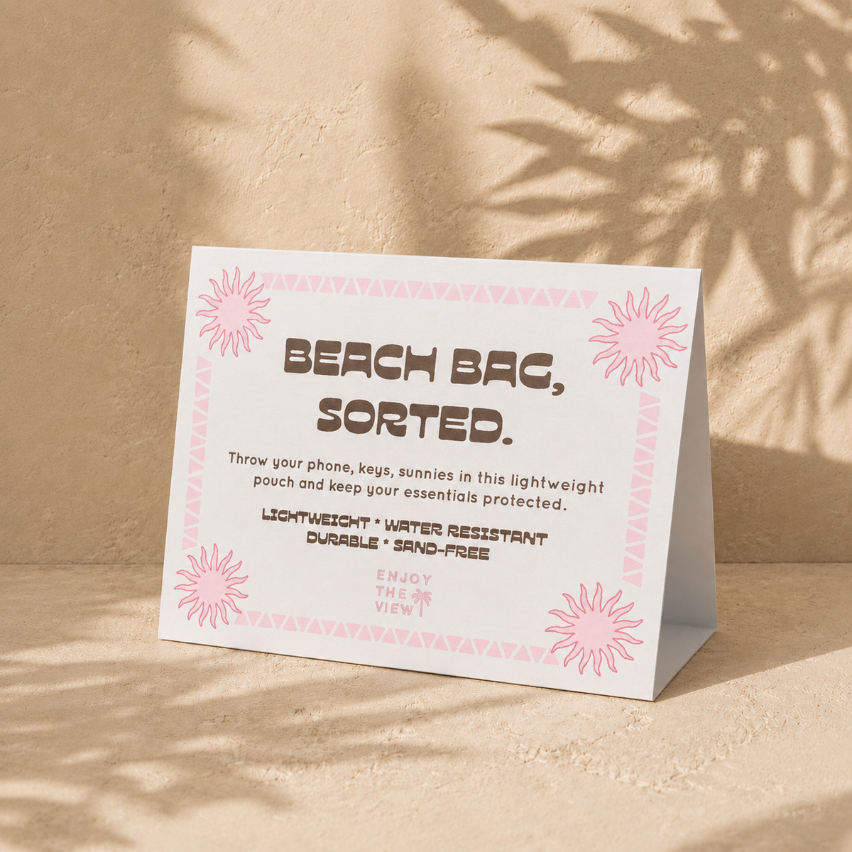 Large Beach Pouch 30cm