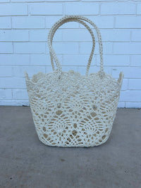 Mar Crochet Market Tote