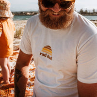 Rad Dad Classic Tee Organic Cotton - Natural: Large