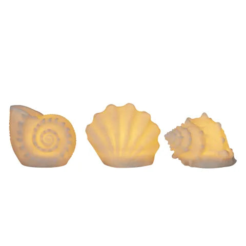 Resin Indoor/Outdoor Lamp Shell Mini Lamps