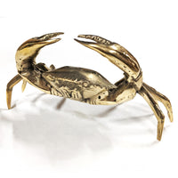 Brass Crab Sculpture - Small