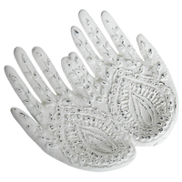 Prayer Hand Dish White